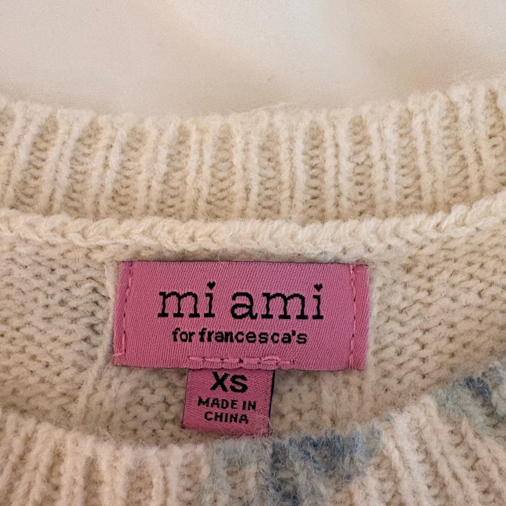 Francesca’s sweater